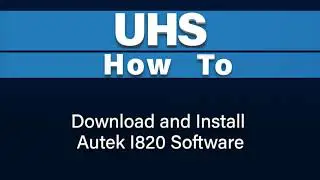 How To Download, Install Autek IKEY820 Software - UHS Hardware Software Downloads