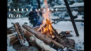 Nur ein normaler Tag im Schnee am Feuer - #ALEXPACKING EP. 23