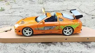 Toyota Supra vs Fire