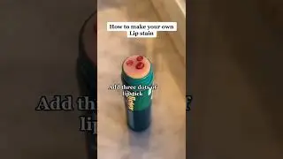 How to make your own lip stain! 