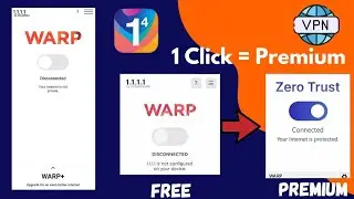 Best FREE VPN for iPhone  || 1.1.1.1 Vpn এ প্রিমিয়াম মোড কিভাবে অন করবেন || Warp to Zero