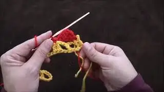 How to Crochet a Zigzag Border Edging / Trim Stitch Pattern