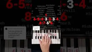 Undertale Last Goodbye Piano Tutorial 