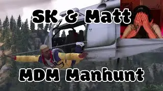 SK & Matt being a complete mess during MDM Manhunt - NoPixel