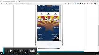 App Wizard Studio - Training,  Home Page, HTML Text Pages, Web Pages and Phone Numbers