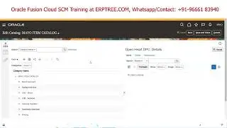 Oracle Fusion SCM Training | Item Categories & Item Creation | 19th Session