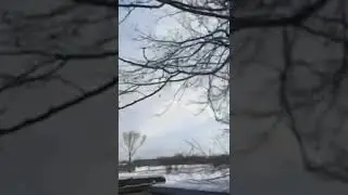 Ми-28Н и Ка-52 армейской авиации ВКС в районе Попасной 