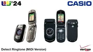 Casio G'zOne - Detect Ringtone (2008, MiDi Version/Remastered Audio) V1.1