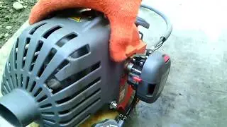 Oleo Mac Sparta. Cause of fuel overflow and poor idle speed