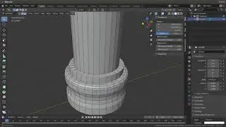 Blender 2.81a Creating a Pillar Model