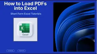 How to Import PDFs into Excel | Extract Data from PDFs (in under 1.5 minutes)