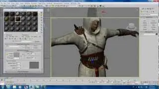 Tutorial Adding Bones and Cloth movement 3D MAX part 1/3