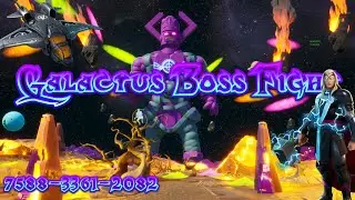 Fortnite Galactus Boss Fight Marvel Creative Map