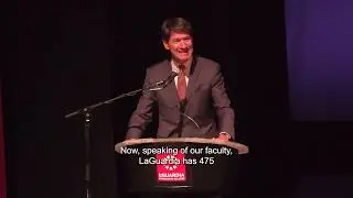 President Kenneth Adams at New Student Orientation 2024