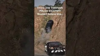 1400Hp Drag Jeep Trackhawk ESCAPE! 
