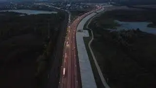 DJI MINI 2 l Вечерний полёт на подъезде к  Нижнему Новгороду