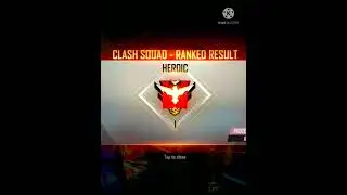 Heroic in CS-RANKED🔥 #shorts #shortvideo #rankpushing #freefirestatus