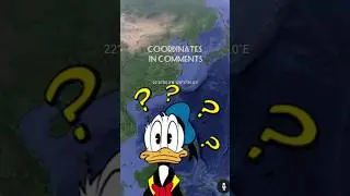 I found giant duck on Google Earth 