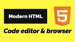 Learn HTML - Code editor and browser