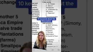 10 keywords about the Reformation