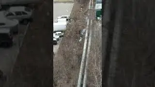 Мангал возле газопровода