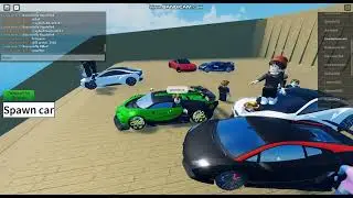 car game destroyed with a single admin script