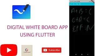 FLUTTER DIGITAL WHITE BORAD APP 