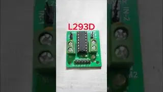 L293D Motor Driver Tutorial #motor #motordriver #l293d #l293 #robotics #automation #