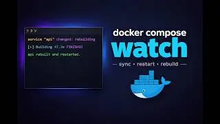 Docker Compose Watch: Zero-Downtime Dev Loops (sync, sync+restart, rebuild)