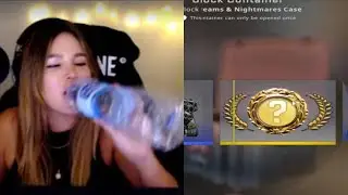 I had to watch her reaction twice...