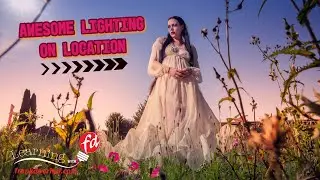 Awesome lighting on location