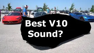 The BEST sounding V10 EVER? | Influencer Invasion Cars & Coffee