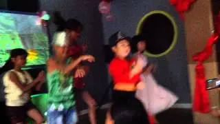 Holiday inn Krabi ao nang beach. Kids dance party.