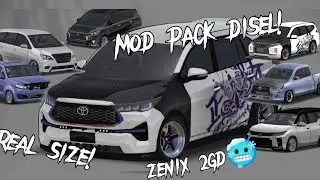 Share Mod zenix 2GD 🤯 | MOD Pack Cumi Cumi | FR Legends Disel terbaru |