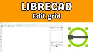 Librecad edit grid