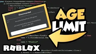 Roblox Studio Tutorial - HOW TO MAKE AN ACCOUNT AGE DETECTOR