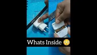 Whats Inside A Mobile Charger Full Video.. #charger #mobilephone #whatsinside