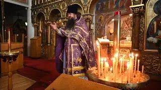 Слово в первый день Успенского Поста, на вынос Животворящего Креста Господня