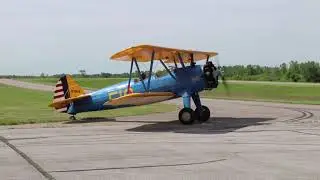 Stearman at Creve Coeur Airport Summer 2021