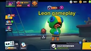 Brawl Stars - Leon Gameplay #brawlstars #gameplay