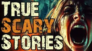 True Scary Stories To Help You Fall Asleep | Light Thunderstorm Sounds
