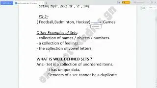 Sets | chapter -2 | Ts/ Ap | class 10 | Oneshotstudies