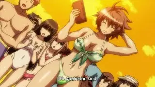 she was helping people 😉 Funny Anime Moments