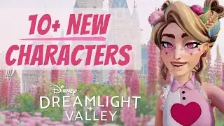 10+ NEW Characters, NEW Buildings, & MORE 🎠🎡🏰 // Disney Dreamlight Valley