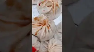 ￼ Узбекские настоящие манты ￼