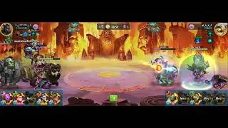 ☯︎꧁🇹 ᖇOᑎᗩTOᖇ🇪 ꧂☯︎ vs M_A_K_C (Battle Arena Heroes Adventure)
