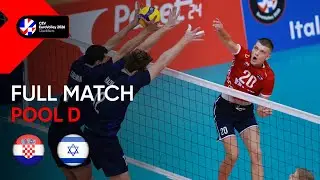 Full Match | Croatia vs. Israel - CEV EuroVolley 2026 | Qualification Phase M | Pool D