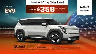 Presidents' Day Sales Event | #K4 #K5 #EV9 #EV6 #Soul #Sportage #Sorento #Telluride | Serramonte Kia