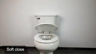 Angol Shiold Custom Molded Wood Elongated Toilet Seat Installation Demonstration Video