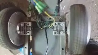 из гироскутера. компактная платформа. начало гусеничного привода.